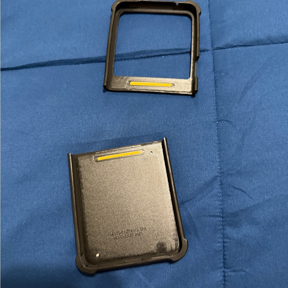 Black and Yellow Watch Case